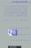  CNIL - Commission nationale de l'informatique et des libertés - 20e rapport d'activité 1999.