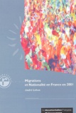 André Lebon - Migrations et nationalité en France en 2001.
