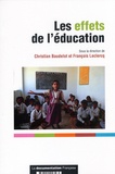 Christian Baudelot - Les effets de l'éducation.