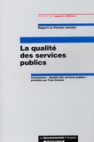 Yves Cannac - La qualité des services publics.