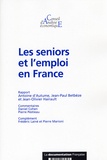 Antoine d' Autume - Les seniors et l'emploi en France.
