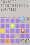  INSEE - Données économiques et sociales Provence Alpes Côte d'Azur.