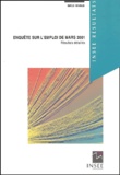  Ministère de l'Economie et  INSEE - Emploi-Revenus N° 177-178 Juillet 2001 : Enquete Sur L'Emploi De Mars 2001, Resultats Detailles.