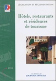  Journaux officiels - Hôtels, restaurants et résidences de tourisme.