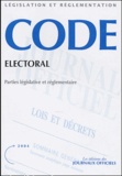  Journaux officiels - Code électoral - Parties législative et réglementaire.