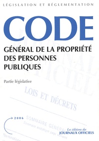  Journaux officiels - Code général de la propriété des personnes publiques - Partie législative.