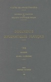  Ministère Affaires Etrangères - Documents diplomatiques français 1946 - Annexes (25 avril-12 décembre).