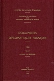  Ministère Affaires Etrangères - Documents diplomatiques français 1962 - Tome 2 (1er juillet-31 décembre).