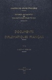 Des affaires étrangères Ministère - Documents diplomatiques français - 1914 (3 août – 31 décembre).