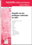 José Rey - Agreste Chiffres et Données Agriculture N° 159, Juin 2004 : Enquête sur les pratiques culturales en 2001.