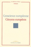  Ministère Economie et Finances - Conscience européenne, citoyens européens - [colloque, 18 et 19 juin 1998.