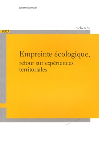 Judith Raoul-Duval - Empreinte écologique, retour sur expériences territoriales.