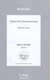 Patrice Gélard - Les Rapports du Sénat N° 352 : Rapport relatif à la charte de l'environnement 2003/2004.