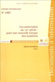 Michel Herbillon - Les universités au XXIe siècle : pour une nouvelle Europe des Lumières - Rapport d'information n° 1927.