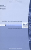Nathalie Kosciusko-Morizet - Rapport relatif à la Charte de l'environnement.