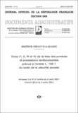  Ministère Emploi et Solidarité - Documents Administratifs N° 16 Octobre 2001.