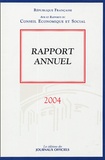  Conseil Economique et Social - Rapport annuel 2004.