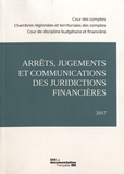  Cour des comptes et  Chambres régionales comptes - Arrêts, jugements et communications des juridictions financières.