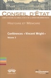  Conseil d'Etat - Conférences "Vincent Wright" - Volume 3.