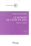  Cour des comptes - Le budget de l'Etat en 2018 - Résultats et gestion.