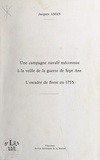 Jacques Aman et Michel Mollat du Jourdin - Une campagne navale méconnue à la veille de la guerre de Sept Ans. L'escadre de Brest en 1755.