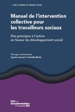  Haut Conseil du travail social - Manuel de l'intervention collective pour les travailleurs sociaux - Des principes à l'action en faveur du développement social.