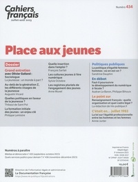 Cahiers français N° 434, juillet-août 2023 Place aux jeunes