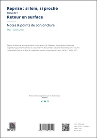 Insee Conjoncture  Note de conjoncture (mai-juillet 2021)