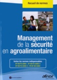  AFNOR - Management de la sécurité en agroalimentaire.