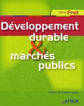 Olivier Frot - Développement durable et marchés publics.