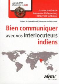 Ilangovane Tambidore et Laurent Goulvestre - Bien communiquer avec vos interlocuteurs indiens.