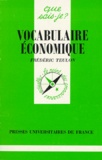 Frédéric Teulon - Vocabulaire économique.
