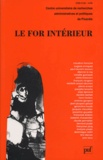 Claudine Haroche et  Collectif - Le for intérieur.