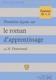 Nicolas Demorand - Premières leçons sur le roman d'apprentissage.