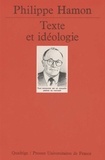 Philippe Hamon - Texte et idéologie.