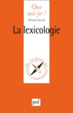 Roland Eluerd - La lexicologie.