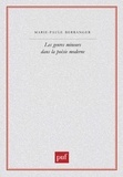 Marie-Paule Berranger - Les Genres mineurs dans la poésie moderne.