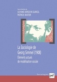 Patrick Watier et Lilyane Deroche-Gurcel - La Sociologie de Georg Simmel (1908) - Eléments actuels de modélisation sociale.