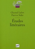 Chantal Labre et Patrice Soler - Etudes littéraires.