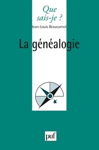 Jean-Louis Beaucarnot - La généalogie.