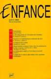 Mélanie Perron et Pierre Gosselin - Enfance Volume 56 - 2/2004 : .