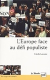 Cécile Leconte - L'Europe face au défi populiste.
