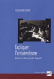 Guillaume Erner - Expliquer l'antisémitisme - Le bouc émissaire : autopsie d'un modèle explicatif.