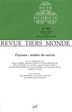 Claude Aubert - Revue Tiers Monde N° 183, Juillet 2005 : Paysans : modes de survie.