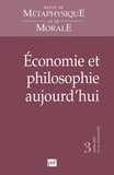 Claude Parthenay - Revue de Métaphysique et de Morale N° 3, Juillet-Septem : Economie et philosophie aujourd'hui.