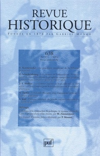 Yves Krumenacker et Jean-Yves Mollier - Revue historique N° 638, Avril 2006 : .