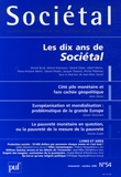 Jean-Marc Daniel - Sociétal N° 54, Octobre 2006 : Les dix ans de Sociétal.