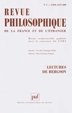 Jean-Louis Veillard-Baron et Alain Panero - Revue philosophique N° 2, Avril-Juin 200 : Lectures de Bergson.