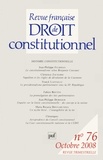 Delphine Pollet-Panoussis et Benjamin Boumakani - Revue française de Droit constitutionnel N° 75, Juillet 2008 : Droit constitutionnel africain.