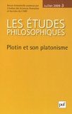 Riccardo Chiaradonna et Gwenaëlle Aubry - Les études philosophiques N° 3, Juillet 2009 : Plotin et son platonisme.